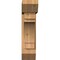 Ekena Millwork Merced Slat Smooth Bracket w/ Offset Brace, Western Red Cedar, 7 1/2"W x 26"D x 30"H BKT0806X26X30MRC06SWR - alternate 2
